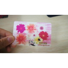 Custom Color changing printing plastic PVC membership hologram anti-counterfeiting sticker